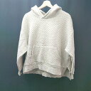 ◇ CRAFT?STANDARD BOUTIQUE プルオーバー フーディ 裾リブ 長袖 パーカー サイズM ベージュ レディース E 【中古】