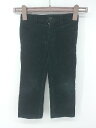 ◇ POLO RALPH LAUREN コーデュロイ キッズ 子供服 ボーイズ パンツ サイズ3/3T 100/50 ブラック メンズ P 【中古】