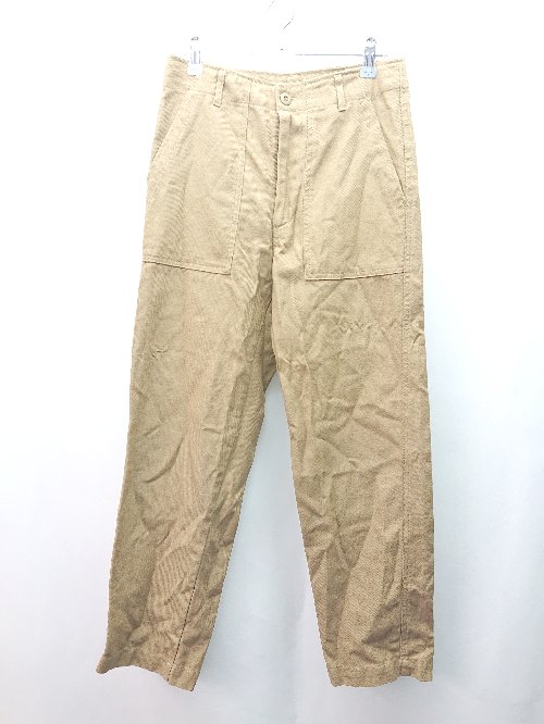 ◇ BONLECILL ボンルシール ストレッチ カジュアル オシャレ シンプル キレイめ パンツ サイズM ブラウン レディース E 【中古】