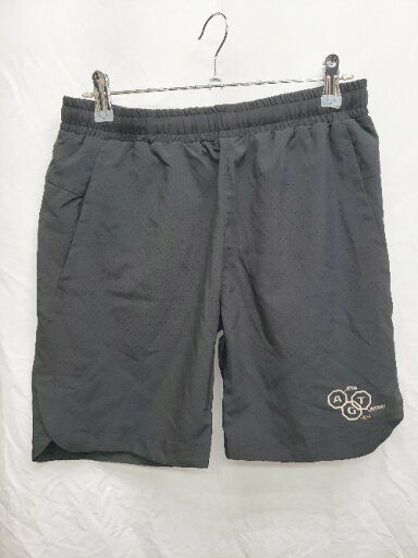 ◇ ACTIVEGEAR アクティブギア ウエストゴム ランニング メッシュ ショートパンツ サイズM ブラック レディース メンズ P 【中古】 ◇ ACTIVEGEAR アクティブギア ウエストゴム ランニング メッシュ ショートパンツ サイズM ブラック レディース メンズ P 【中古】
