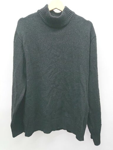 ◇ ADMIX アドミックス 長袖 ニット セーター サイズL ブラック メンズ P 【中古】 ◇ ADMIX アドミックス 長袖 ニット セーター サイズL ブラック メンズ P 【中古】