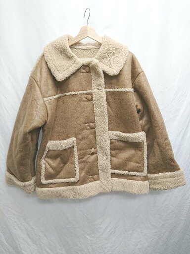 ◇ WEGO ウィゴー 長袖 ジャケット サイズF ベージュ レディース P 【中古】 ◇ WEGO ウィゴー 長袖 ジャケット サイズF ベージュ レディース P 【中古】
