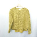 ◇ BEAUTY&YOUTH UNITED ARROWS 長袖 ニット サイズ表記なし マスタード レディース E 【中古】