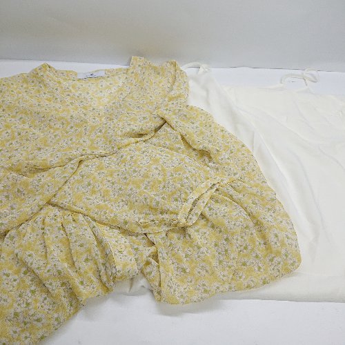 ◇ ◎ Sonny Label サニーレーベル URBAN RESEARCH 花柄 長袖 ロング丈 ワンピース サイズfree イエロー系 レディース E 【中古】 ◇ ◎ Sonny Label サニーレーベル URBAN RESEARCH 花柄 長袖 ロング丈 ワンピース サイズfree イエロー系 レディース E 【中古】