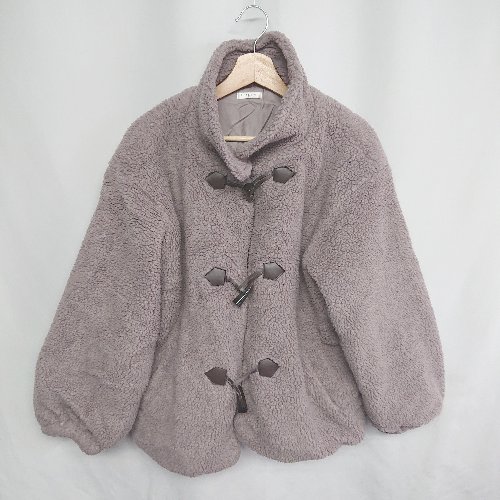 ■ COLZA コルザ 長袖 ジャケット サイズL パープル系 レディース E 【中古】