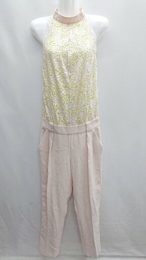 ◇ PINKO レース オールインワン サイズ36 ホワイト イエロー ピンクベージュ レディース E 【中古】 ◇ PINKO レース オールインワン サイズ36 ホワイト イエロー ピンクベージュ レディース E 【中古】