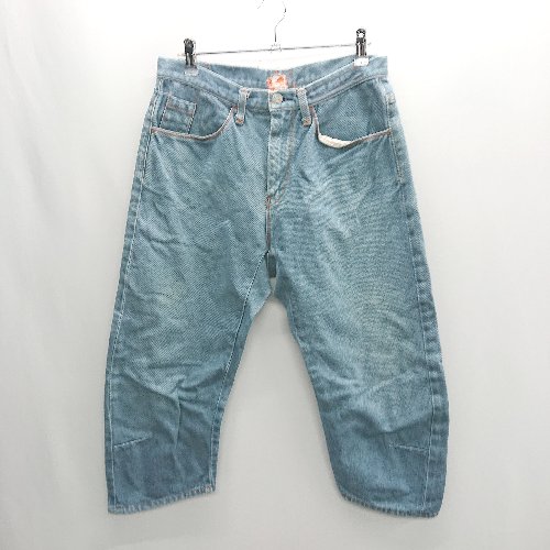 ◇ kato カトウ デニム生地 デニムパンツ サイズM ライトブルー レディース E 【中古】