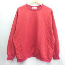 ◇ Audrey and John Wad オードリーアンドジョンワッド 長袖 パーカー サイズM レッド レディース E 【中古】
