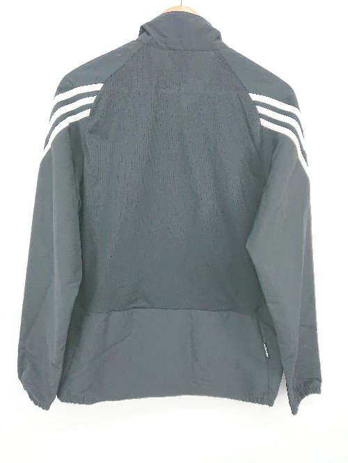 ◇ adidas アディダス スポーツウェア 長袖 トラックジャケット サイズM ブラック メンズ P 【中古】