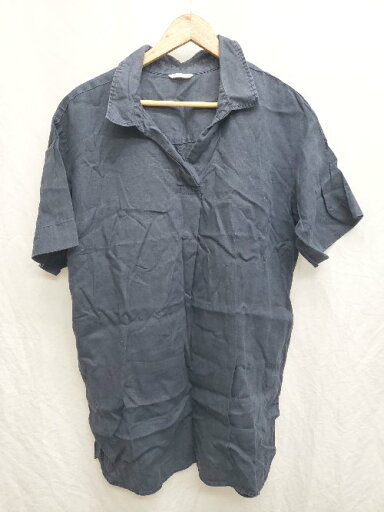 ◇ BEAMS HEART ビームス ハート 襟付き 半袖 Tシャツ カットソー サイズ表記なし ネイビー メンズ P 【中古】