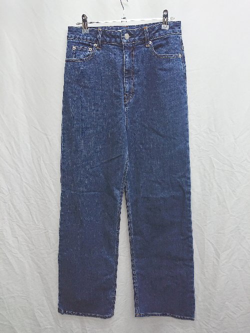 ◇ FOREVER 21　フォーエバートゥエンティワン セミワイド デニム　パンツ サイズM インディゴ レディース P 【中古】