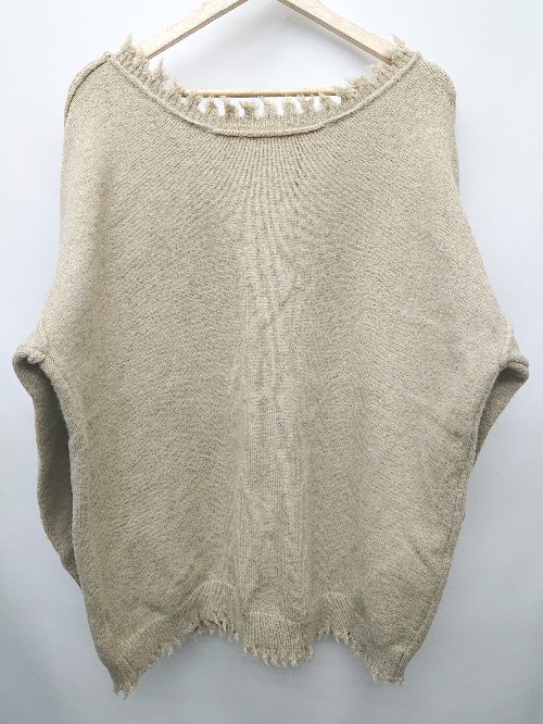 ■ NEUNA　ヌナ ニット 長袖 カーディガン サイズF ベージュ レディース P 【中古】