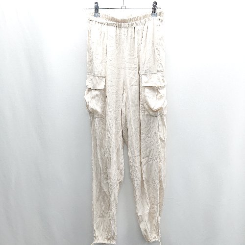 ◇ ⊇ URBAN RESEARCH ITEMS カーゴパンツ サイズFREE アイボリー レディース E 【中古】
