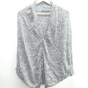 ◇ ⊇ MACPHEE マカフィー 長袖 パーカー サイズ1 ネイビー系 レディース E 【中古】