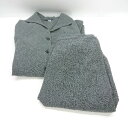 ◇ ⊇ Recipe ミニ丈 S ジャケット スカート セットアップ サイズ3 ダークグレー レディース E 【中古】