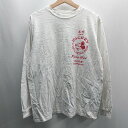 ◇ ⊂ Disney SERIES CREATED by MOUSSY ミッキーマウス 長袖 ロンT サイズFREE ホワイト レディース E 【中古】