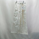 ◇ ◎●未使用● Θ JaVa ジャバ カーゴパンツ サイズS アイボリー レディース E 【中古】(4)