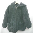 ◇ ⊇ GRL 長袖 ボアパーカー サイズF ブラック レディース E 【中古】