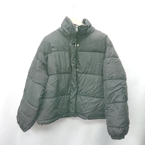 ◇ ⊇ one after another NICE CLAUP 長袖 ジャンパー サイズF ブラック レディース E 【中古】