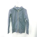 ◇ ⊇ Champion チャンピオン 長袖 パーカー サイズM ネイビー系 レディース E 【中古】
