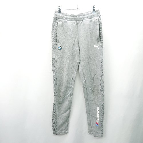 ◇ ⊇ PUMA プーマ 綿混合 ウエストゴム スウェット サイズS グレー系 メンズ E 【中古】(4)