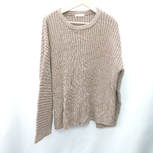 ◇ ⊇ FREAK'S STORE フリークスストア 長袖 ニット セーター サイズF ブラウン レディース E 【中古】