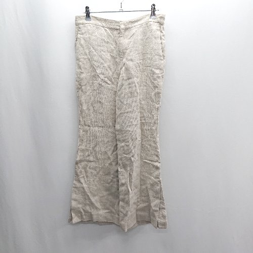 ◇ ⊂ R'IAM-PLAGE フレアパンツ サイズ34 ベージュ系 レディース E 【中古】 ◇ ⊂ R'IAM-PLAGE フレアパンツ サイズ34 ベージュ系 レディース E 【中古】