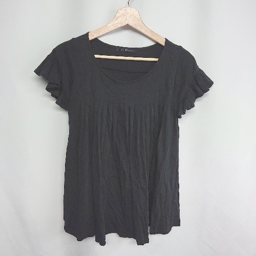 ◇ ⊂ CHILD WOMAN フリルスリーブ チュニック サイズF ブラック レディース E 【中古】 ◇ ⊂ CHILD WOMAN フリルスリーブ チュニック サイズF ブラック レディース E 【中古】