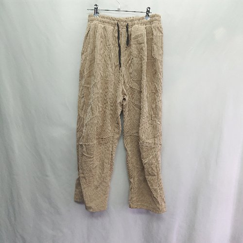 ◇ ⊇ MGU コーデュロイ ウエストゴム チノパンツ サイズL ベージュ メンズ E 【中古】