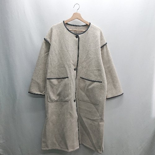 ◇ ⊇ Aunt Marie's アントマリーズ 長袖 コート サイズS ベージュ レディース E 【中古】 ◇ ⊇ Aunt Marie's アントマリーズ 長袖 コート サイズS ベージュ レディース E 【中古】