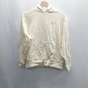 ◇ ⊇ GOOD ROCK SPEED グッドロックスピード コットン100% 長袖 パーカー サイズM アイボリー レディース E 【中古】