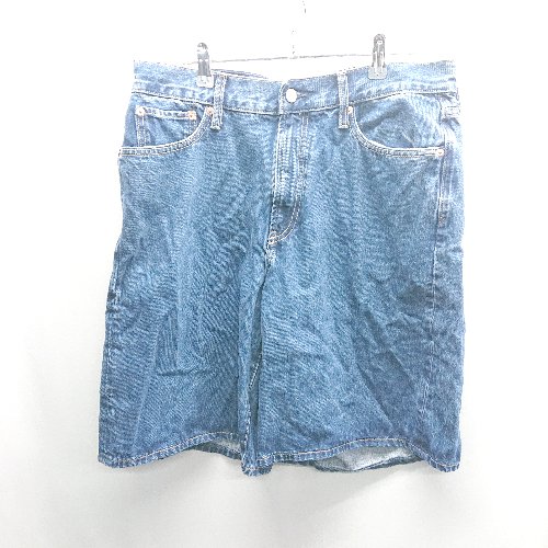 ◇ ⊂ GAP ギャップ デニム生地 ハーフパンツ サイズ30 ブルー系 メンズ E 【中古】 ◇ ⊂ GAP ギャップ デニム生地 ハーフパンツ サイズ30 ブルー系 メンズ E 【中古】
