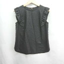 ◇ ⊂ URBAN RESEARCH ROSSO アーバンリサーチ ロッソ ノースリーブ サイズF ブラック系 レディース E 【中古】