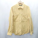 ◇ ⊇ niko and … ニコアンド 長袖 シャツ サイズL イエロー系 メンズ E 【中古】(4)