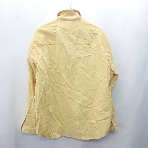 ◇ ⊇ niko and … ニコアンド 長袖 シャツ サイズL イエロー系 メンズ E 【中古】
