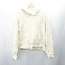 ◇ ⊇ Heather ヘザー 長袖 パーカー サイズF アイボリー系 レディース E 【中古】