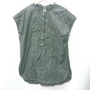 ◇ ⊂ LOWRYS FARM ローリーズファーム コットン100% ノースリーブ ベスト サイズM ブラック メンズ E 【中古】