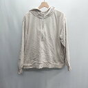 ◇ ⊇ PAGEBOY ページボーイ ALICIA 長袖 パーカー サイズF ベージュ系 レディース E 【中古】