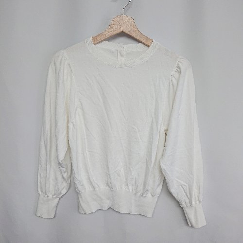 ◇ ⊇ green label relaxing 長袖 ニットプルオーバー 表記なし ホワイト レディース E 【中古】 ◇ ⊇ green label relaxing 長袖 ニットプルオーバー 表記なし ホワイト レディース E 【中古】