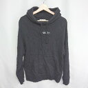 ◇ ⊇ MILKFED. ミルクフェド コットン100% 長袖 パーカー サイズ1 ブラック レディース E 【中古】