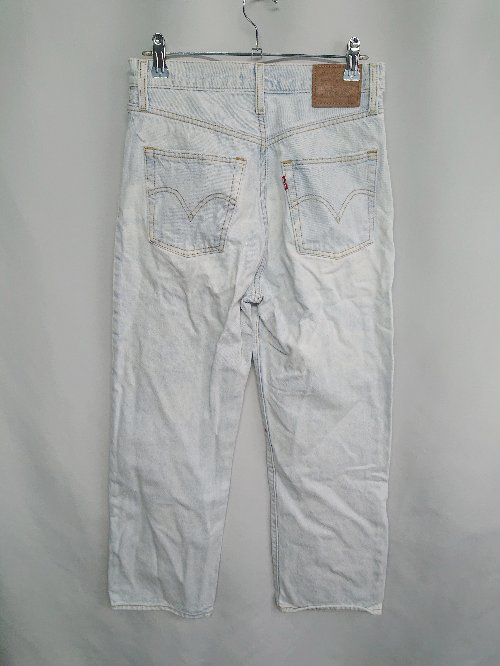 ◇ Θ Levi's リーバイス RIBCAGE ストレートデニムパンツ サイズ27 ライトブルー レディース E 【中古】
