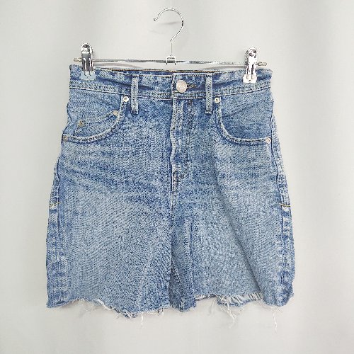 ◇ ⊂ YANUK ハーフデニムパンツ サイズXXS ライトブルー レディース E 【中古】