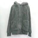 ◇ ⊇ GYMPHLEX ジムフレックス 長袖 パーカー サイズ12 グレー系 レディース E 【中古】