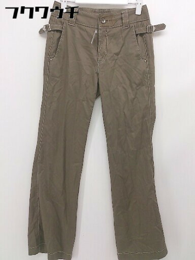 ◇ 23区 SPORT ニジュウサンクスポーツ コットン パンツ サイズ61 ブラウン レディース 【中古】 ◇ 23区 SPORT ニジュウサンクスポーツ コットン パンツ サイズ61 ブラウン レディース 【中古】