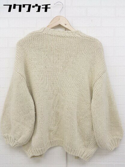 ◇ titivate ティティベイト 長袖 カーディガン サイズS ベージュ レディース 【中古】