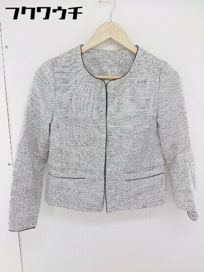 ◇ Human 2nd Occasion ヒューマンセカンドオケージョン 長袖 ジャケット サイズS ホワイト系 レディース 【中古】