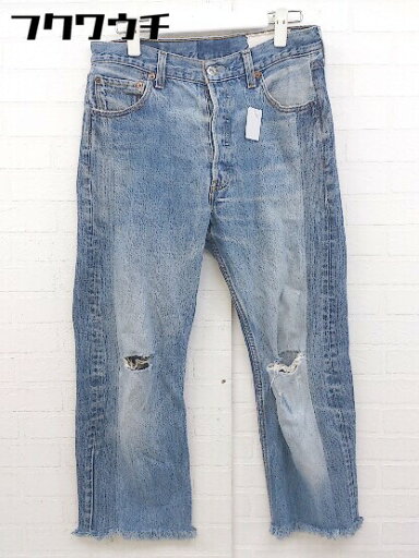 ◇ URBAN RESEARCH ウォッシュ加工 カットオフ ダメージ加工 デニム ジーンズ パンツ サイズS インディゴ レディース 【中古】 ◇ URBAN RESEARCH ウォッシュ加工 カットオフ ダメージ加工 デニム ジーンズ パンツ サイズS インディゴ レディース 【中古】