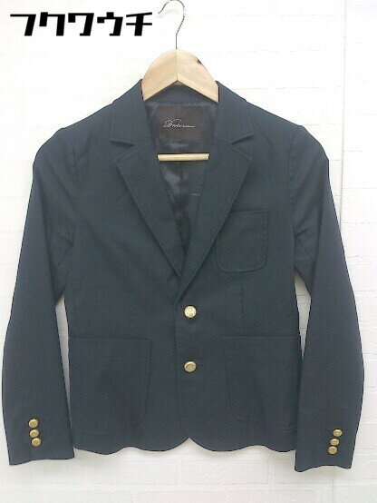 ◇ Droite lautreamont ドロワットロートレアモン 長袖 ジャケット サイズ2 ネイビー レディース 【中古】