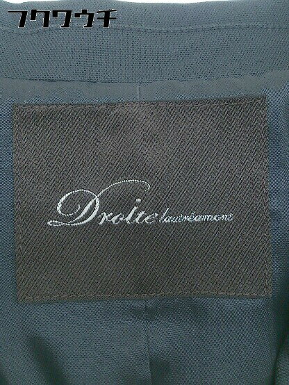 ◇ Droite lautreamont ドロワットロートレアモン 長袖 ジャケット サイズ2 ネイビー レディース 【中古】