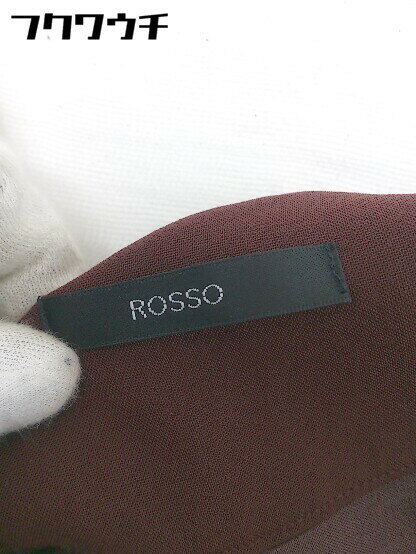 ◇ URBAN RESEARCH ROSSO ロッソ キャミソール オールインワン サロペット サイズF バーガンディ レディース 【中古】